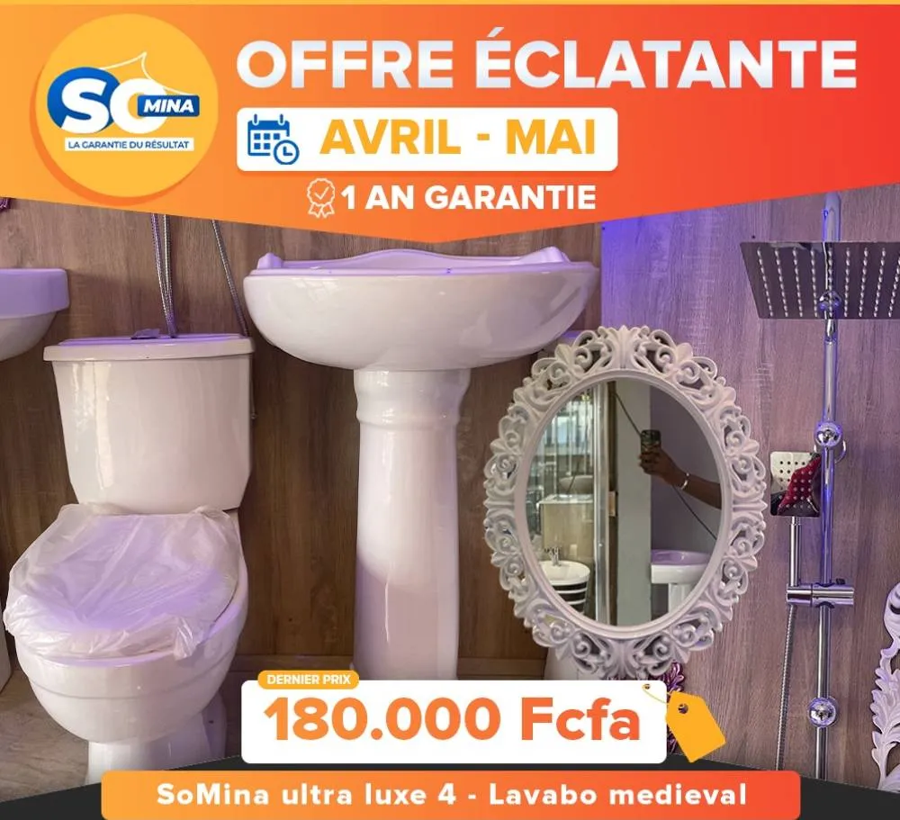 Toilette model ultra luxe 4 complet - SoMina